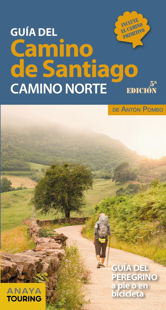 Guía del Camino de Santiago. Camino Norte, de Pombo Rodríguez, Antón | portada del libro