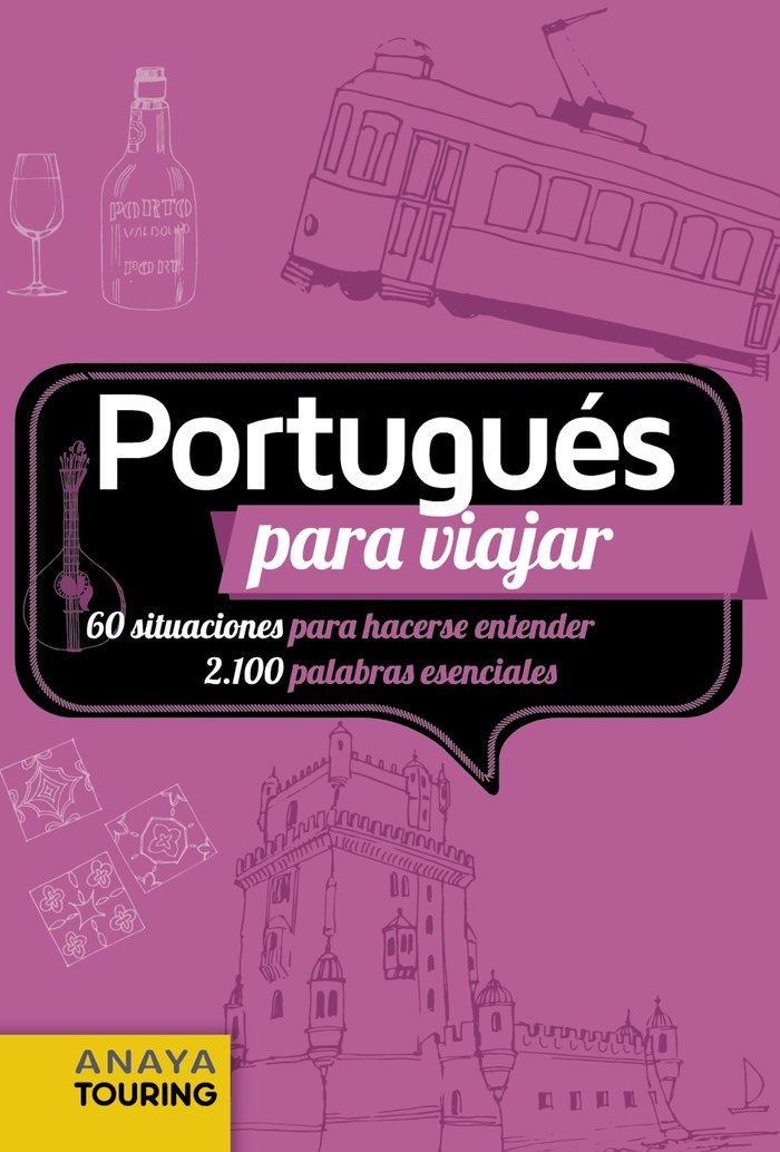 PORTUGUES PARA VIAJAR, de ANAYA TOURING | portada del libro
