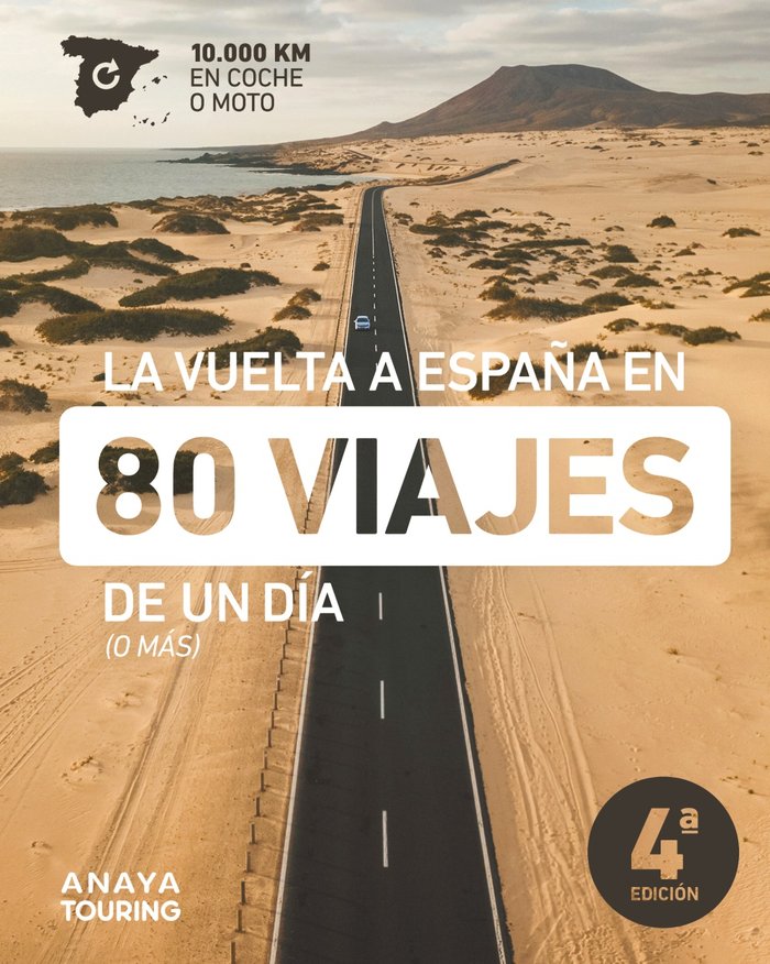 LA VUELTA A ESPAÑA EN 80 VIAJES DE UN DIA | portada del libro
