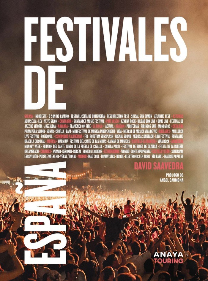 FESTIVALES DE ESPAÑA, de SAAVEDRA VAZQUEZ, DAVID | portada del libro