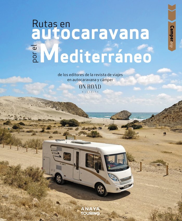 RUTAS EN AUTOCARAVANA POR EL MEDITERRANEO, de BELTRAN MONJE, LOLI | portada del libro