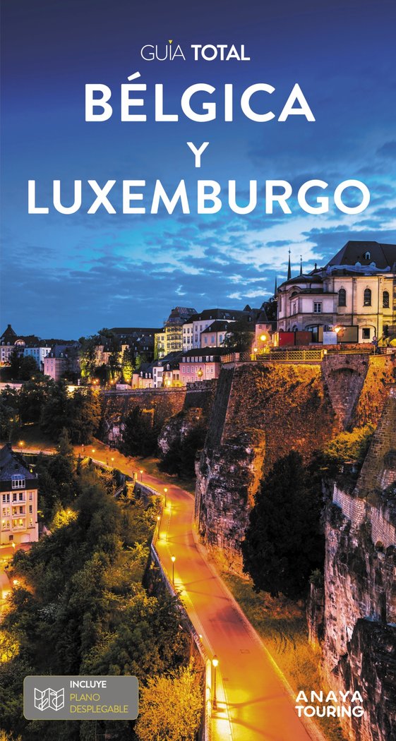 BELGICA Y LUXEMBURGO, de ANAYA TOURING | portada del libro