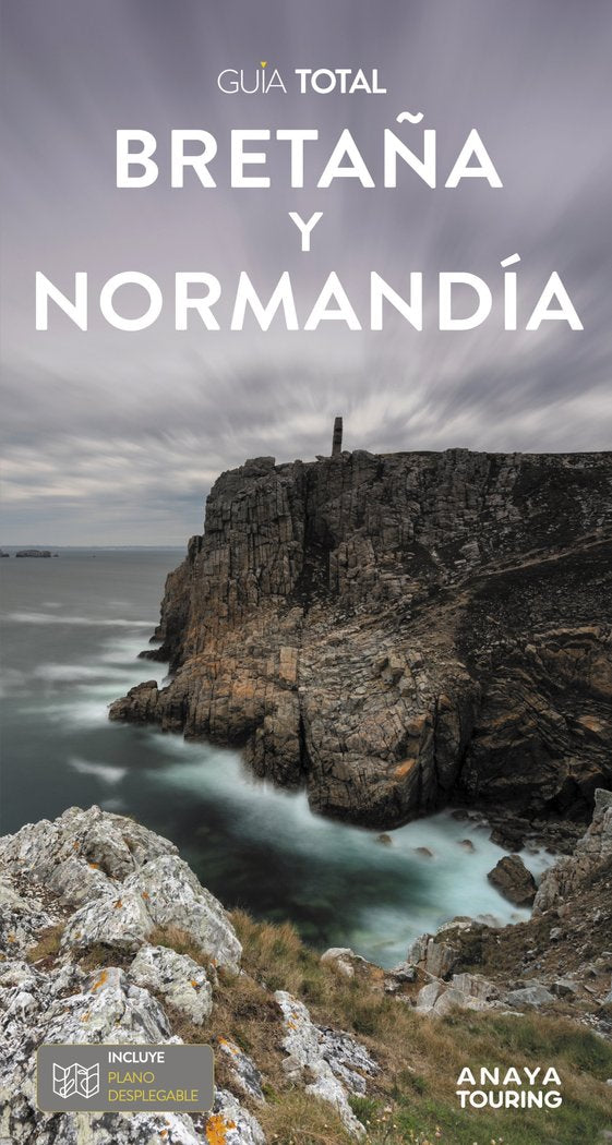BRETAÑA Y NORMANDIA, de TOURING EDITORE | portada del libro