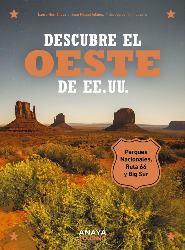 Descubre el oeste de EE. UU., de HERNANDEZ ZAMORANO, LAURA | portada del libro