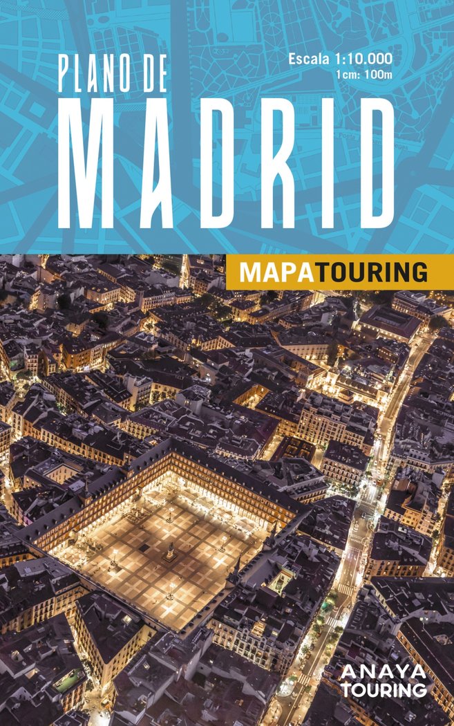 Plano de Madrid, de ANAYA TOURING | portada del libro