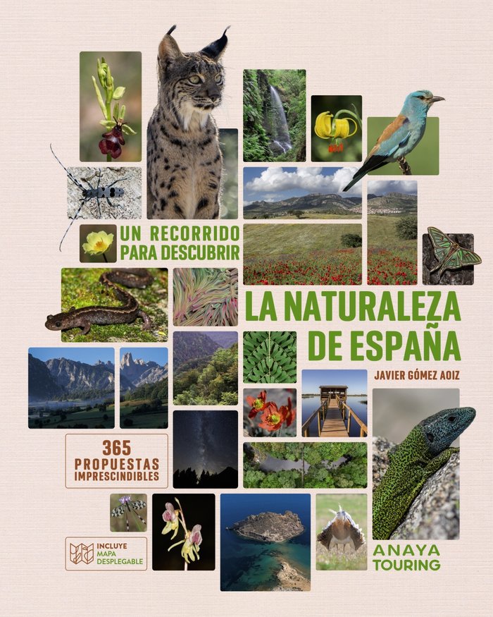 UN RECORRIDO PARA DESCUBRIR LA NATURALEZA DE ESPAÑA. 365 PRO, de GOMEZ AOIZ, JAVIER | portada del libro