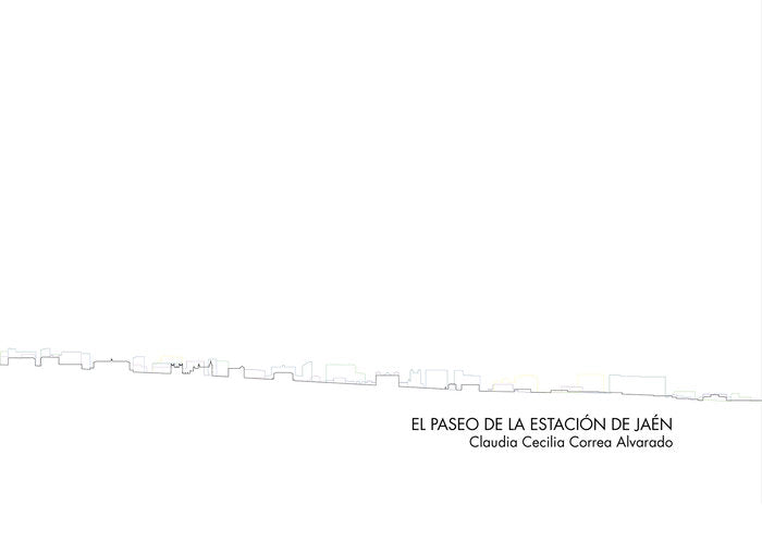 El paseo de la Estación de Jaén, de Correa Alvarado, Claudia Cecilia | portada del libro