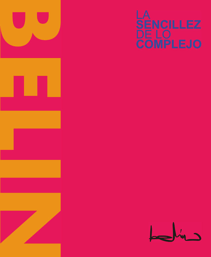 LA SENCILLEZ DE LO COMPLEJO, de BELINCHON | portada del libro