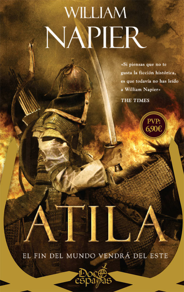 Atila, de Napier, William | portada del libro