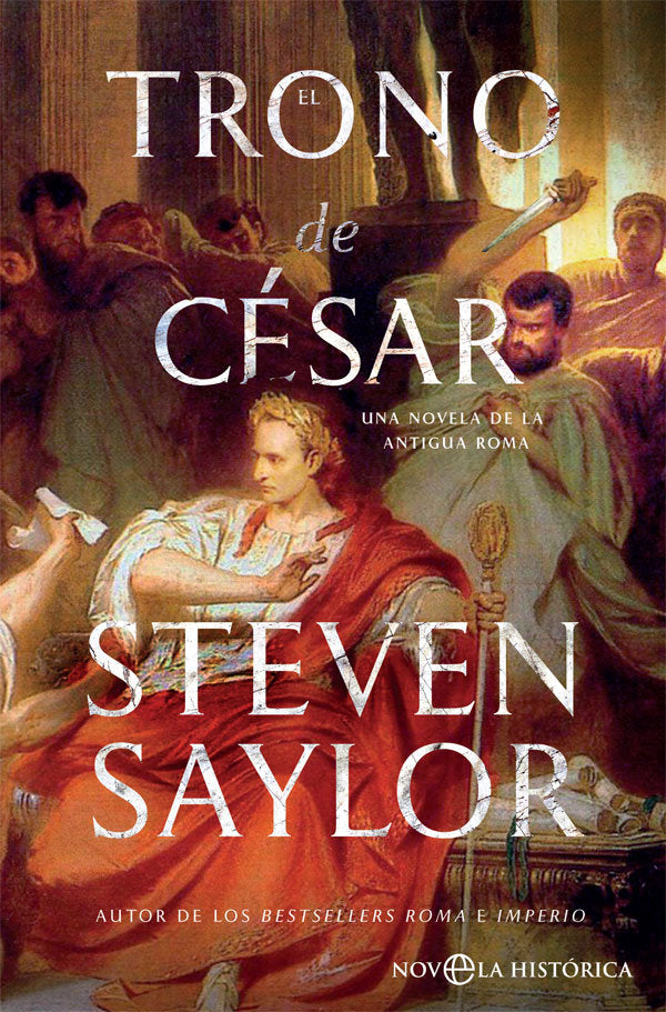 El trono de César, de Saylor, Steven | portada del libro