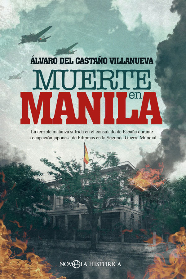 Muerte en Manila, de del Castaño Villanueva, Álvaro | portada del libro