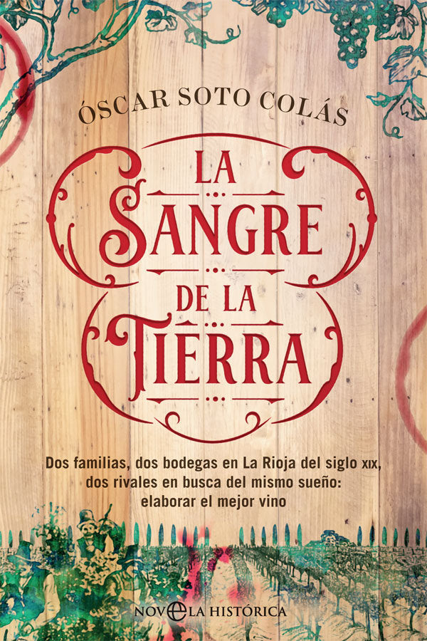 La sangre de la tierra, de Soto Colás, Óscar | portada del libro