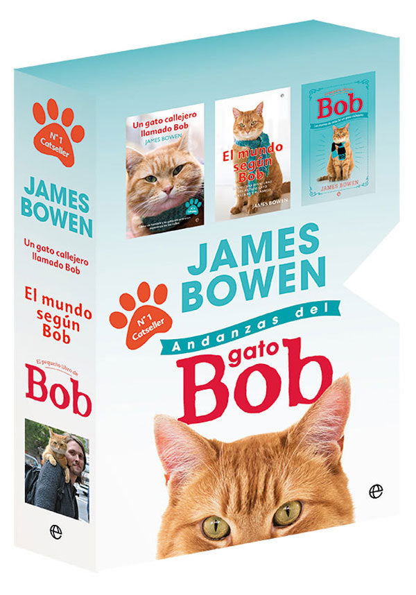 Andanzas del gato Bob, de Bowen, James | portada del libro
