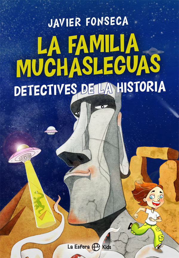 La familia Muchasleguas, detectives de la historia, de Fonseca, Javier | portada del libro