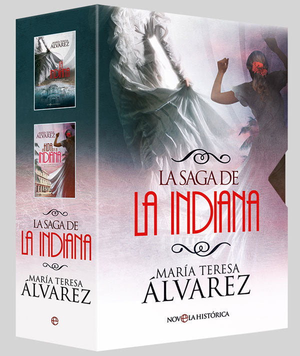 La saga de la indiana, de Álvarez, María Teresa | portada del libro