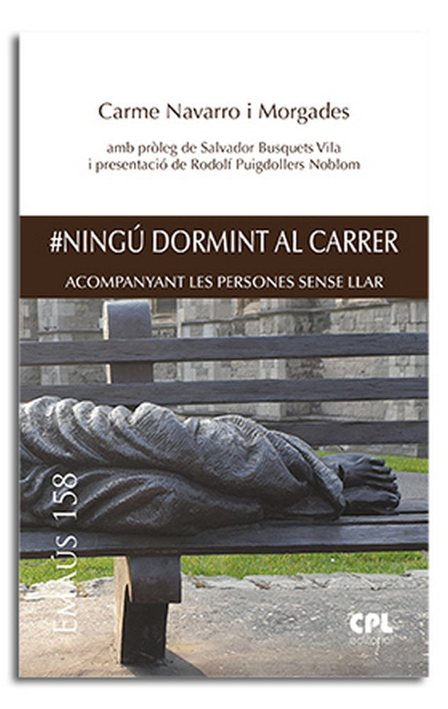 Ningú dormint al carrer, de Navarro i Morgades, Carme | portada del libro