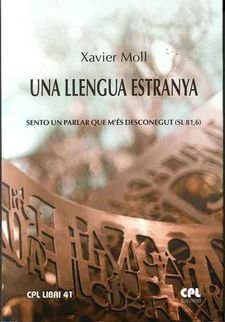 Una llengua estranya, de Moll, Xavier | portada del libro