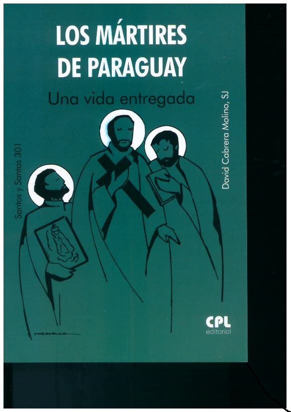 LOS MARTIRES DE PARAGUAY, de CABRERA MOLINO | portada del libro