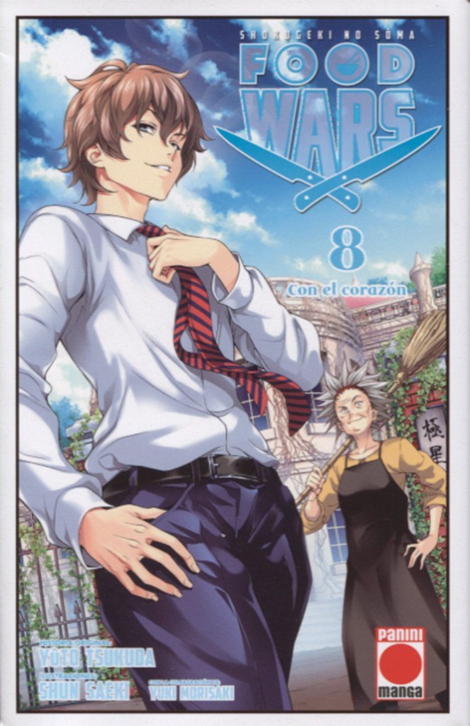 FOOD WARS N 08, de TSUKUDA YUTO#SHAEKISHUN | portada del libro
