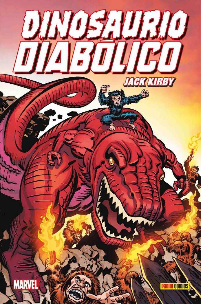 DINOSAURIO DIABOLICO DE JACK KIRBY, de Varios autores | portada del libro