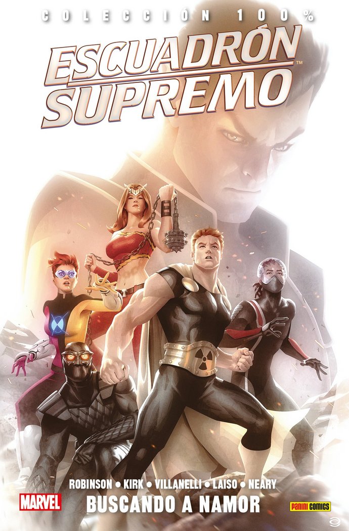 Escuadrón Supremo, de ROBINSON | portada del libro