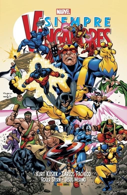 Siempre Vengadores, de BUSIEK | portada del libro