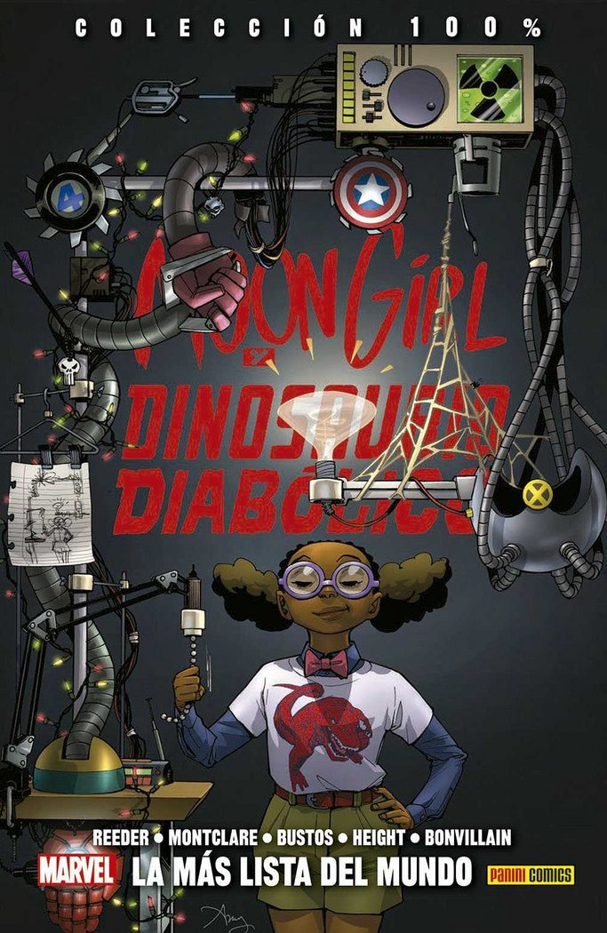 MOON GIRL Y DINOSAURIO DIABOLICO, de MONTCLARE | portada del libro