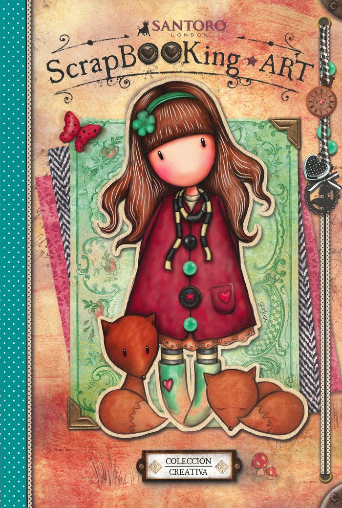 SCRAPBOOKING ART GORJUSS - COLECCION CREATIVA, de SANTORO | portada del libro