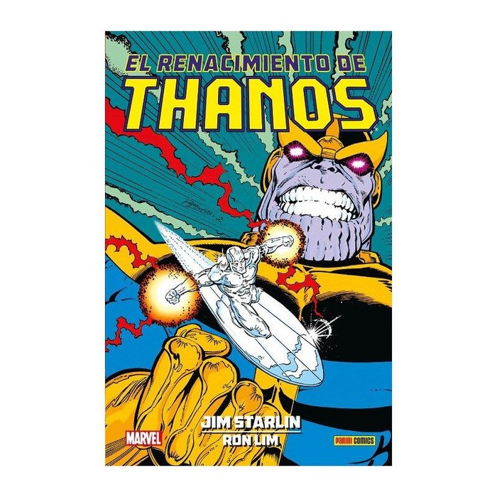 EL RENACIMIENTO DE THANOS, de JIM STARLIN, RON LIM | portada del libro