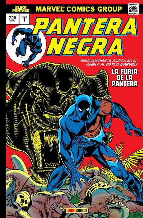PANTERA NEGRA 01, de KIRBY | portada del libro