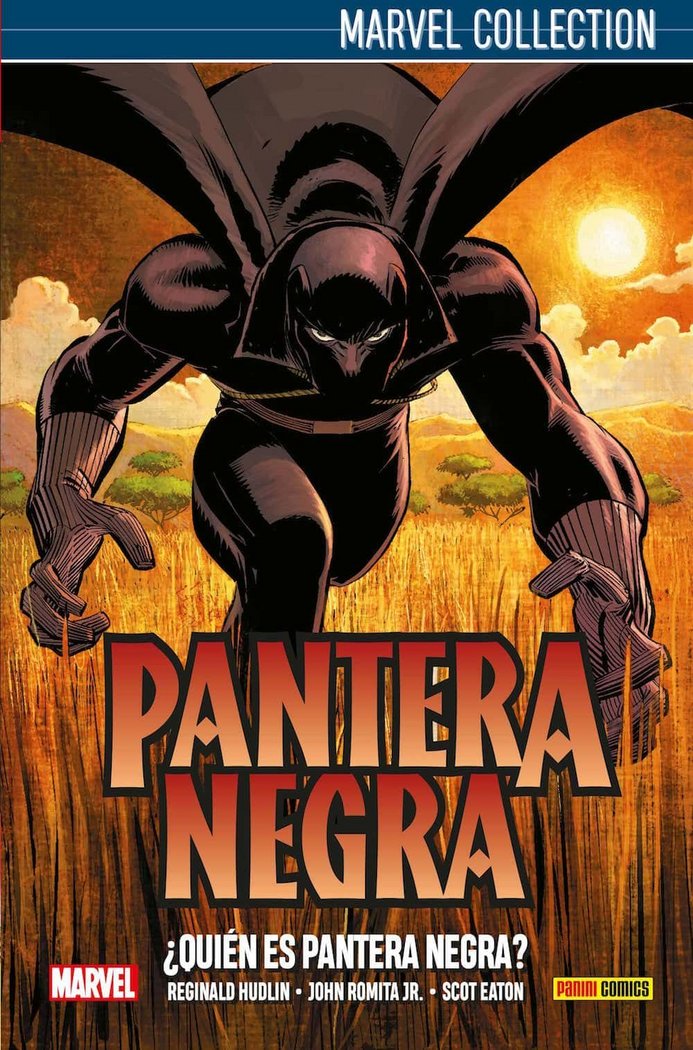 PANTERA NEGRA DE HUDKIN 01: ¿QUIEN ES PANTERA NEGRA?, de ROMITA JR. | portada del libro