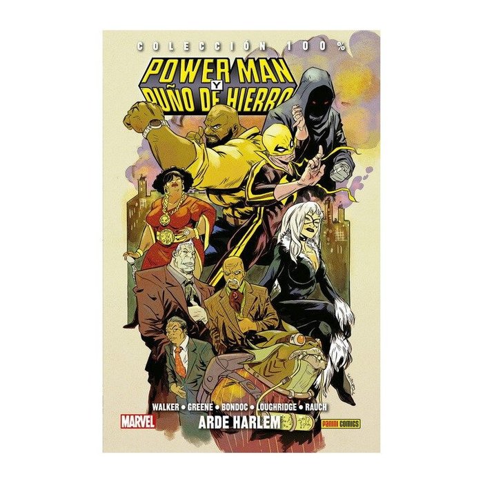 POWER MAN Y PUÑO DE HIERRO 03, de GREENE | portada del libro