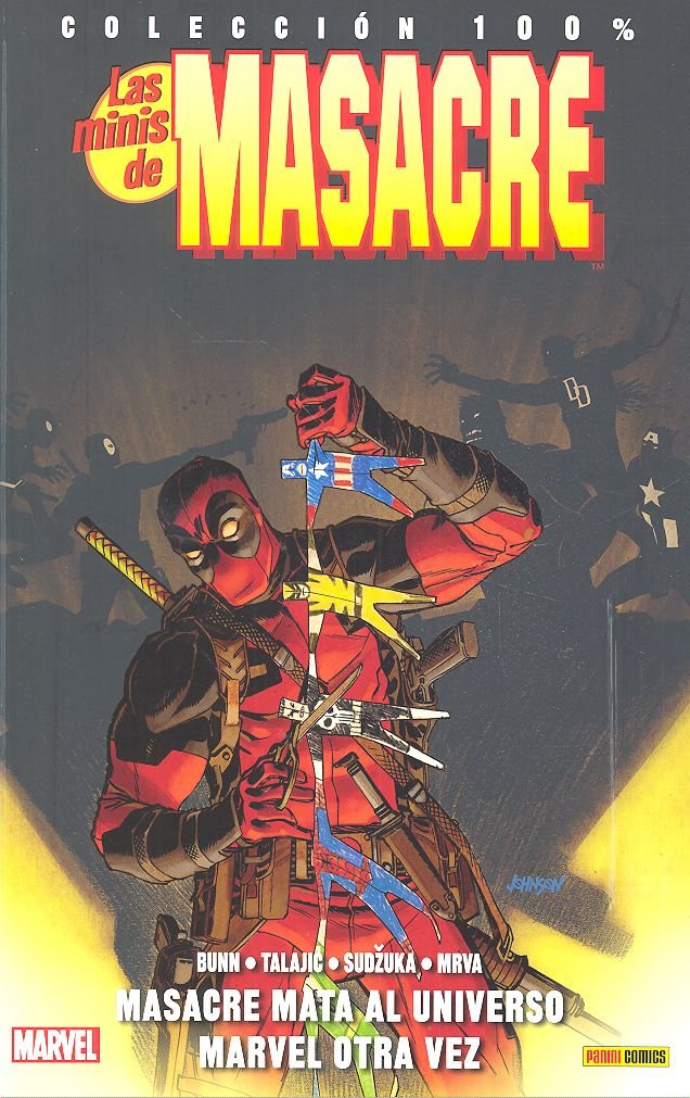 LAS MINIS DE MASACRE 11: MASACRE MATA AL UNIVERSO MARVEL DE NUEVO, de BUNN | portada del libro