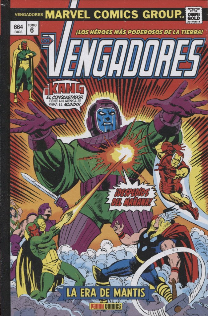 LOS VENGADORES. LA ERA DE MANTIS, de BUSCEMA | portada del libro