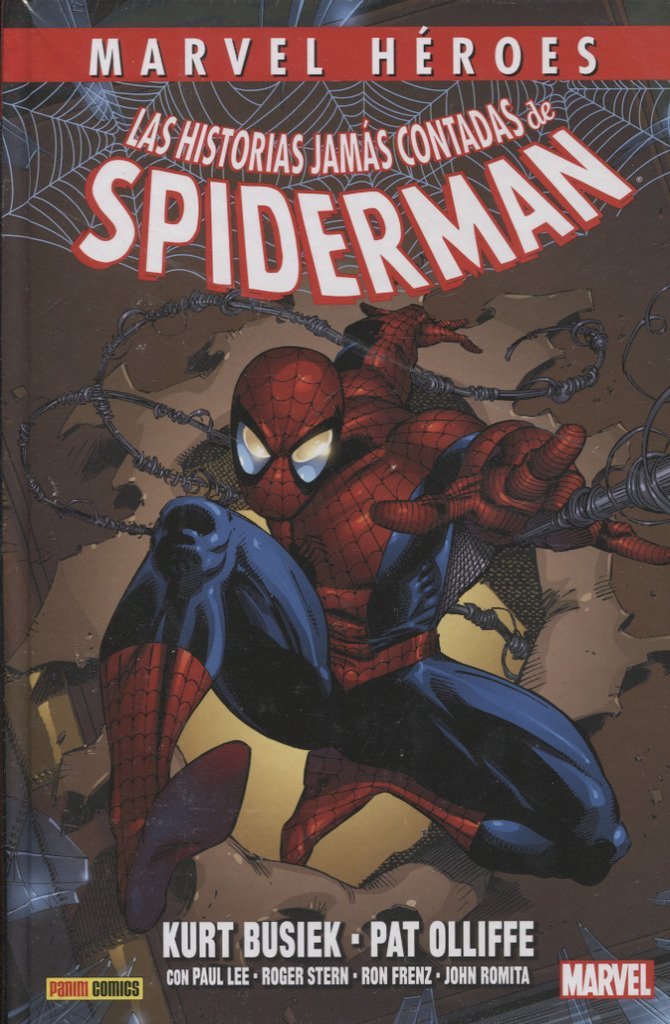 LAS HISTORIAS JAMAS CONTADAS DE SPIDERMAN, de BUSIEK | portada del libro