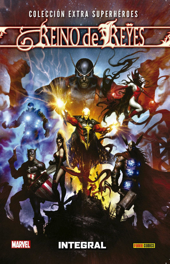 COLECCION EXTRA SUPERHEROES 76 REINO DE REYES INTEGRAL, de AA.VV. | portada del libro