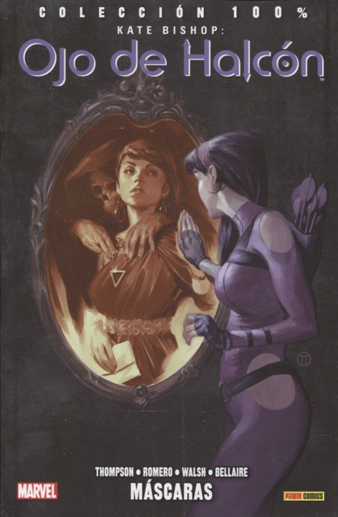 KATE BISHOP, OJO DE HALCON 02. MASCARAS, de THOMPSON | portada del libro