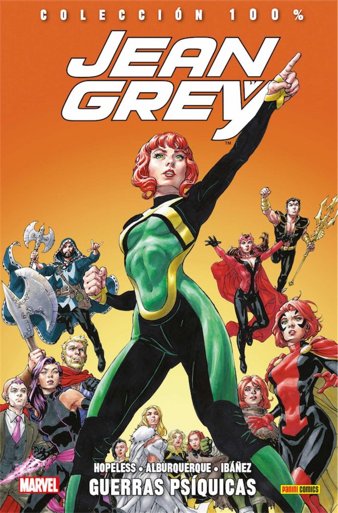 JEAN GREY 02: GUERRAS PSIQUICAS, de TOLIBAO, HARVEY | portada del libro