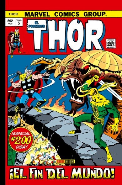 EL PODEROSO THOR 05: IEL FIN DEL MUNDO!, de LEE, STAN | portada del libro