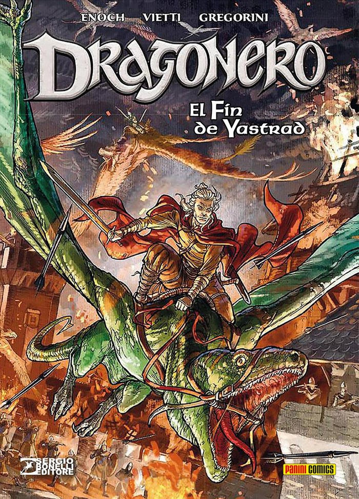 DRAGONERO 05: EL FIN DE YASTRAD, de VIETTI | portada del libro