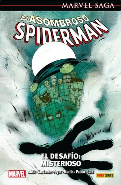 EL ASOMBROSO SPIDERMAN 26. EL DESAFIO MISTERIOSO (MARVEL SAGA 57), de PAUL AZACETA | portada del libro