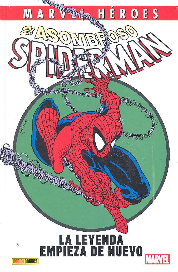 EL ASOMBROSO SPIDERMAN: LA LEYENDA COMIENZA DE NUEVO, de MICHELINIE, DAVID | portada del libro