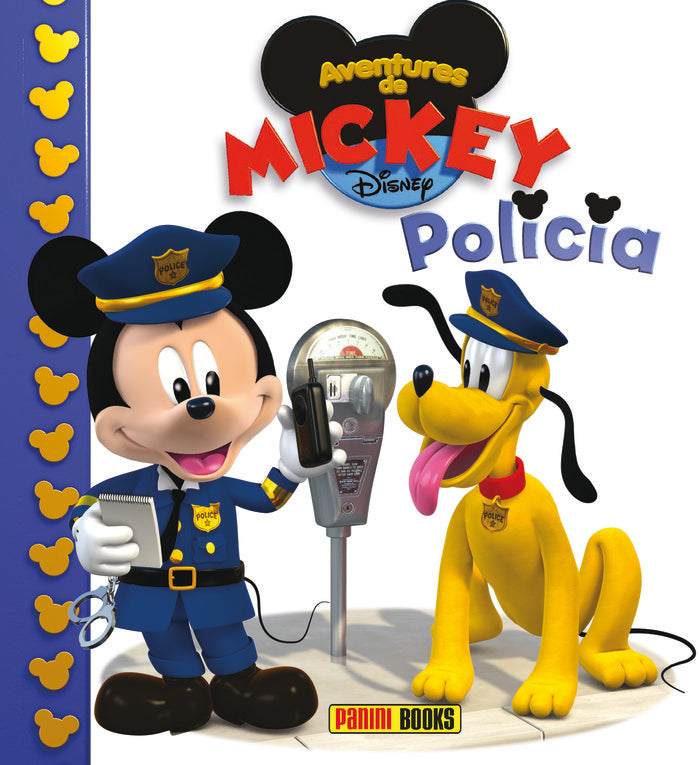 AVENTURES DE MICKEY POLICIA | portada del libro
