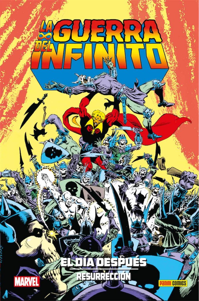 LA GUERRA DEL INFINITO. EL DIA DESPUES: RESURRECCION, de STARLIN | portada del libro
