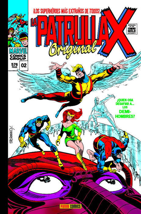 LA PATRULLA-X ORIGINAL 02: ¿QUIEN OSA DESAFIAR A... LOS DEMI-HOMB, de THOMAS | portada del libro