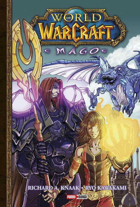 WORLD OF WARCRAFT MANGA. MAGO, de RICHARD A. KNAAK | portada del libro