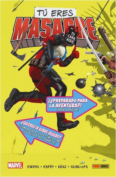 TU ERES MASACRE, de EWING | portada del libro