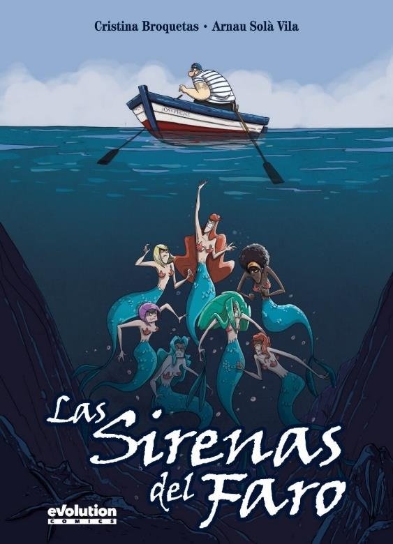 LAS SIRENAS DEL FARO, de BROQUETAS | portada del libro