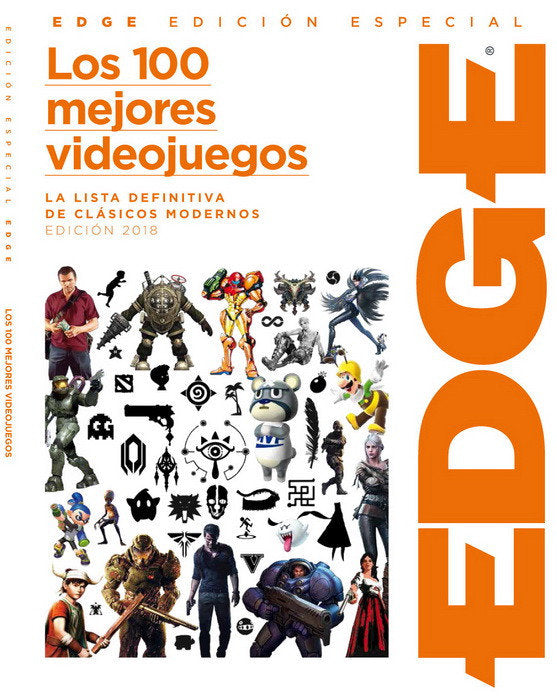 REVISTA EDGE. LOS 100 MEJORES VIDEOJUEGOS, de VVAA | portada del libro