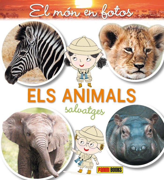 EL MON EN FOTOS ELS ANIMALS SALVATGES, de FLEURUS EDITIONS | portada del libro
